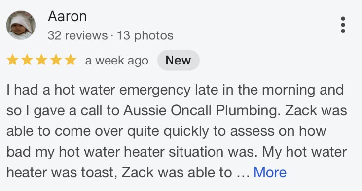 Oncall Plumbing Pennant Hills Review 2